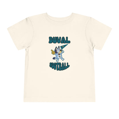 Toddler Bluey Design Jacksonville Jaguars Football -Inspired T-Shirt