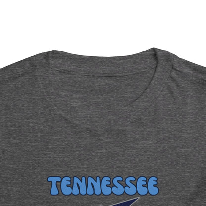 Toddler Bluey Design Tennessee Titans Football -Inspired T-Shirt