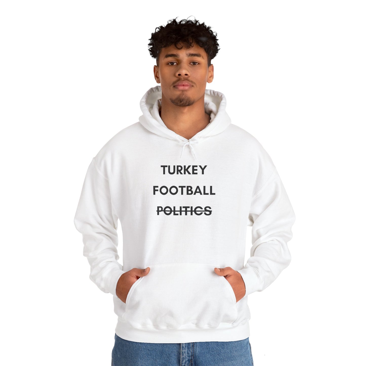 Unisex Turkey Football Politics Hooded Sweatshirt