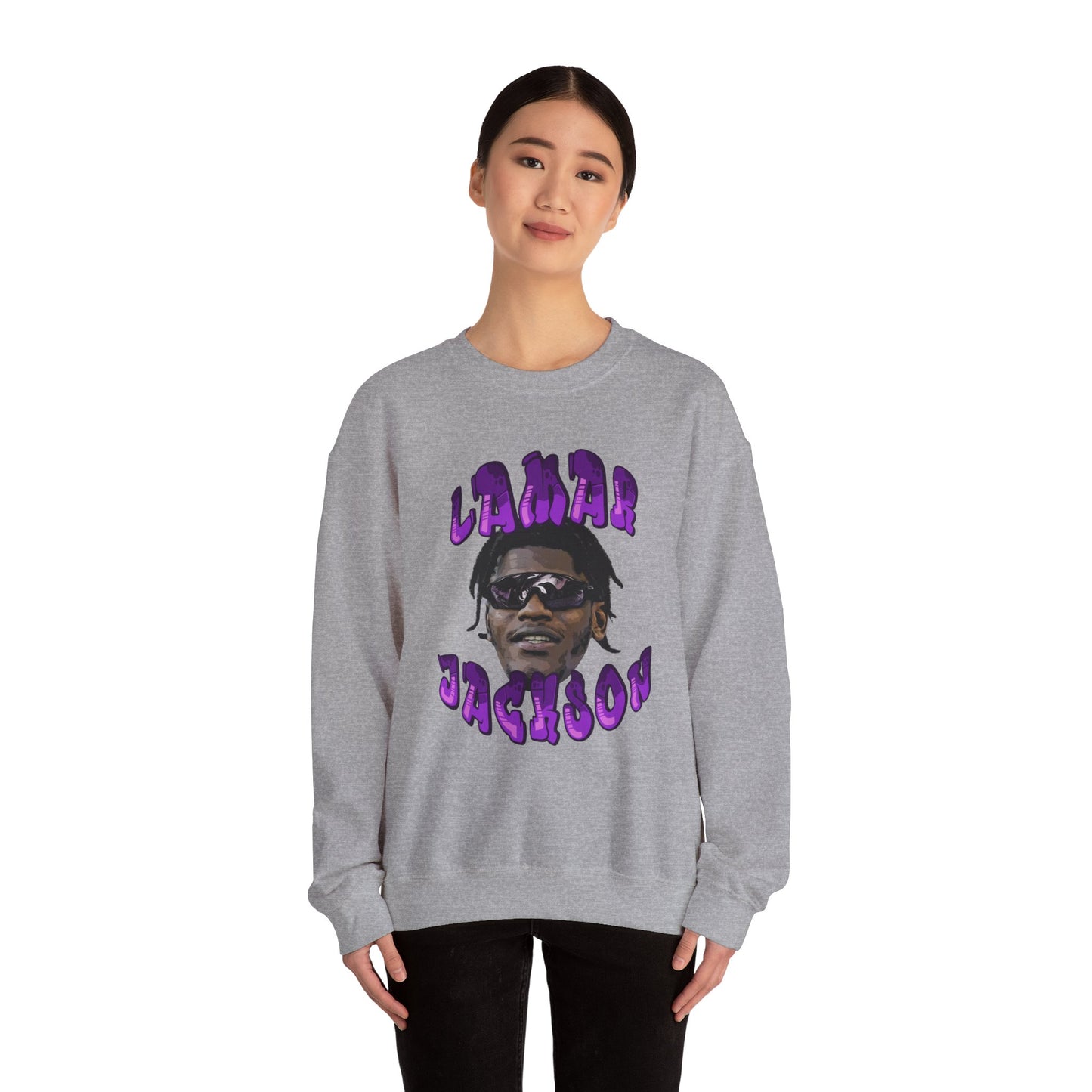 Lamar Jackson Comic Book Design Sweatshirt