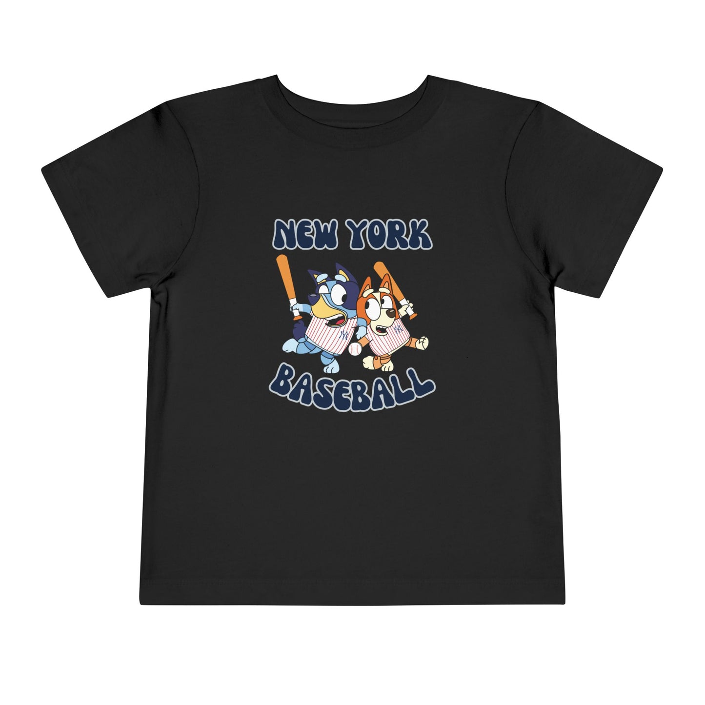 Toddler Bluey Design NY Yankees - Inspired T-Shirt