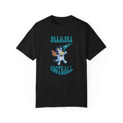 Unisex Bluey Design Miami Dolphins -Inspired T-Shirt