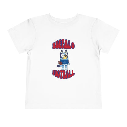 Toddler Bluey Design Buffalo Bills Football - Inspired T-Shirt