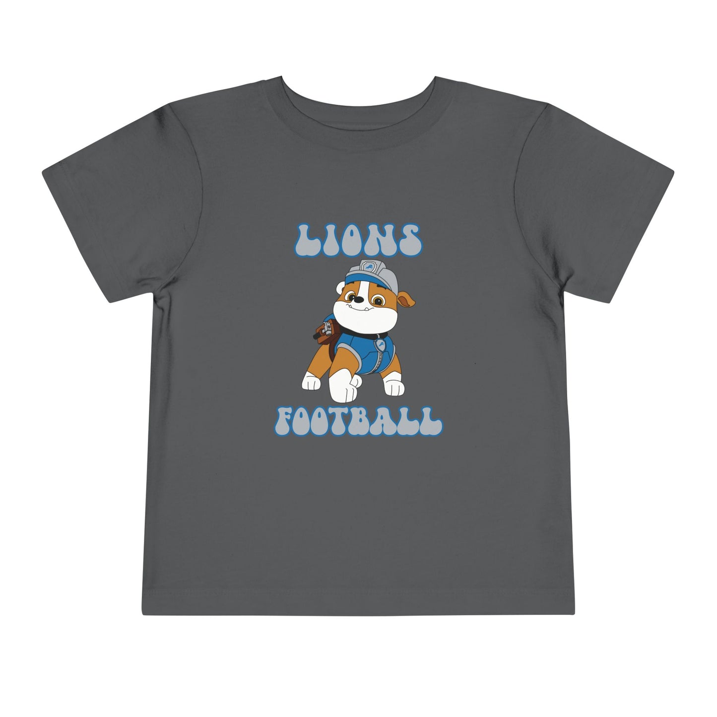 Rubble Paw Patrol Lions Football Design - Toddler Tee