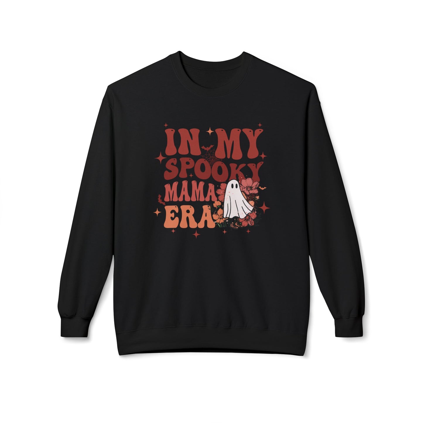 Halloween In My Spooky Mama Era Crewneck Sweatshirt – Comfort & Style for Spooky Season