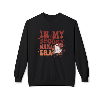 Halloween In My Spooky Mama Era Crewneck Sweatshirt – Comfort & Style for Spooky Season