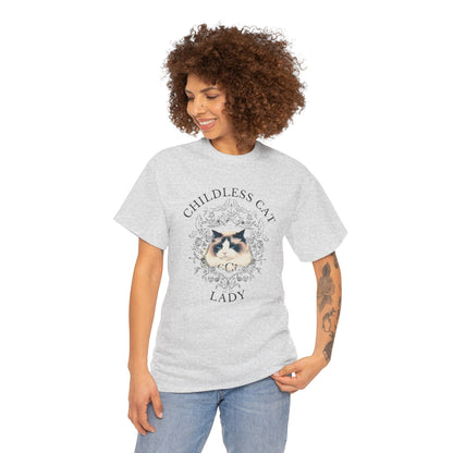 Unisex Childless Cat Lady T-Shirt