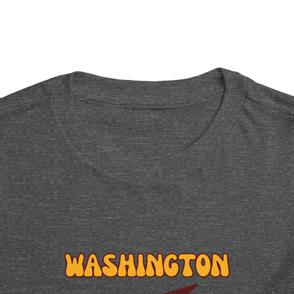 Toddler Bluey Design Washington Commanders Football -Inspired T-Shirt